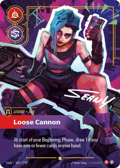 Riftbound - Origins - 301*/298 Jinx - Loose Cannon (Signature