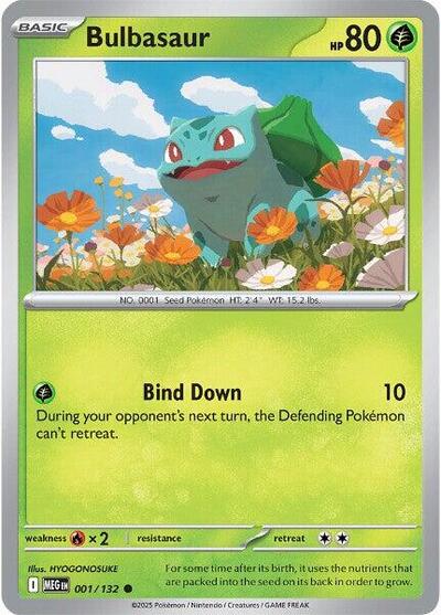 Mega Evolution - 001/132 Bulbasaur Common