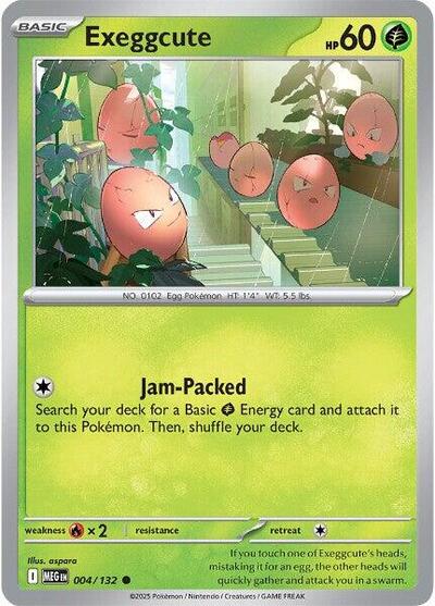 Mega Evolution - 004/132 Exeggcute Common