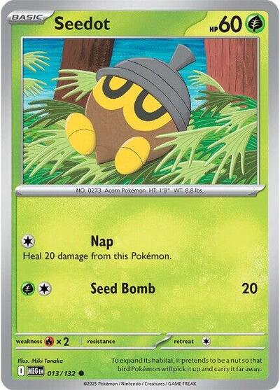 Mega Evolution - 013/132 Seedot Common