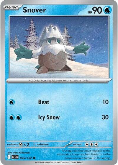Mega Evolution - 035/132 Snover Common