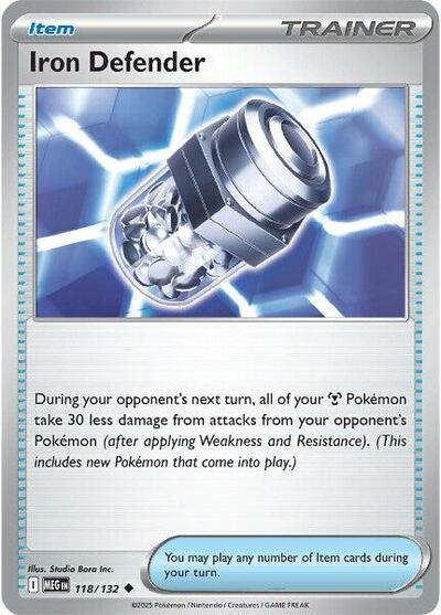Mega Evolution - 118/132 Iron Defender Uncommon