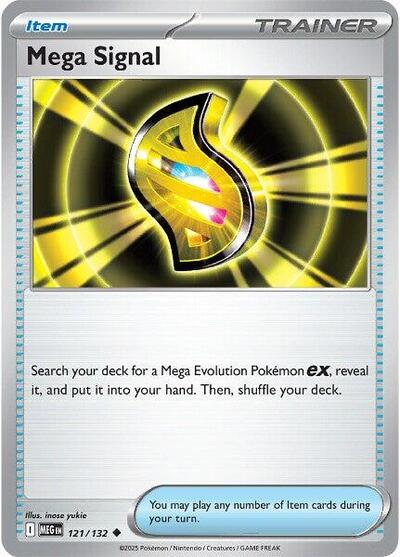 Mega Evolution - 121/132 Mega Signal Uncommon