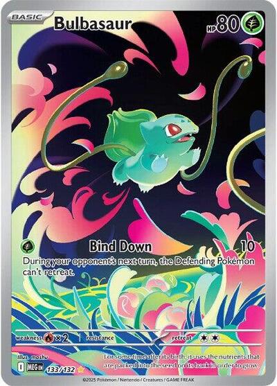 Mega Evolution - 133/132 Bulbasaur Illustration Rare