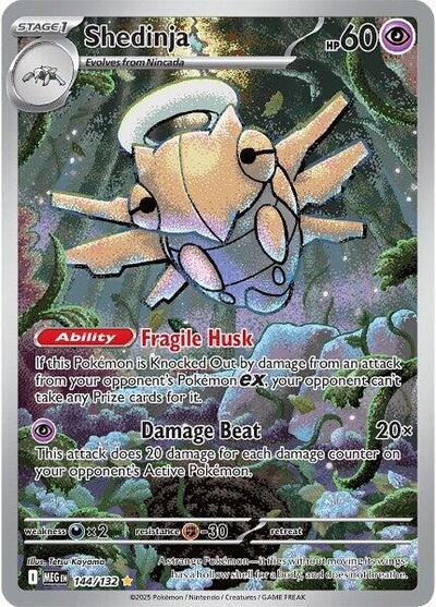 Mega Evolution - 144/132 Shedinja Illustration Rare
