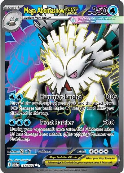 Mega Evolution - 157/132 Mega Abomasnow ex Ultra Rare