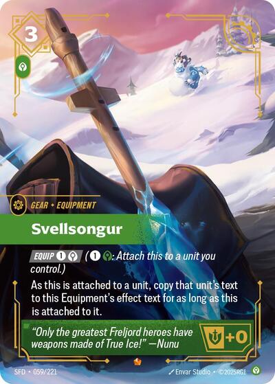 Riftbound Spiritforged - 059/221 Svellsongur Epic