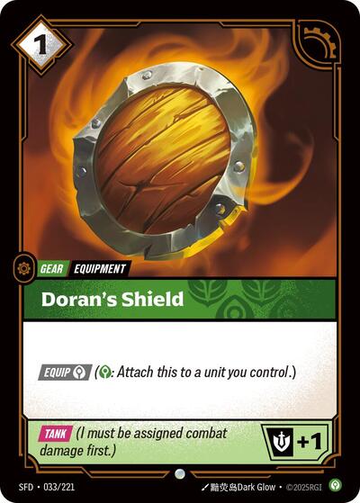 Riftbound Spiritforged - 033/221 Doran's Shield Common
