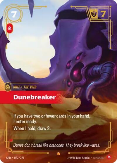Riftbound Spiritforged - 027/221 Dunebreaker Epic