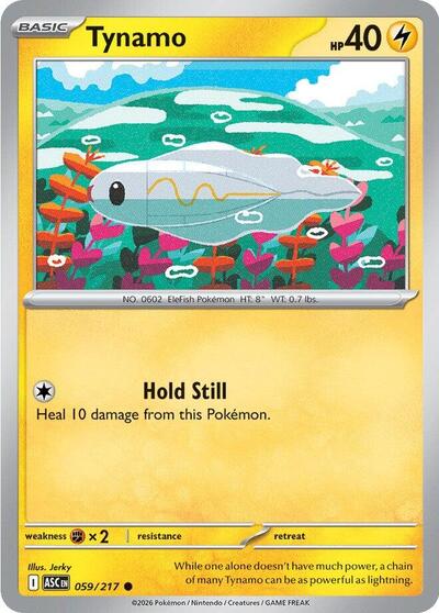 Mega Evolution Ascended Heroes - 059/217 Tynamo Common