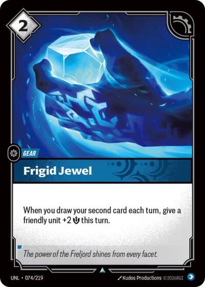 Riftbound - Unleashed - Frigid Jewel 074/219 Uncommon
