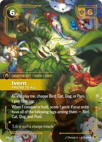 Riftbound- Unleashed - Ivern - Friend to All 177/219 Epic