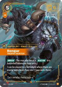 Riftbound- Unleashed - Rengar - Trophy Hunter 120/219 Epic