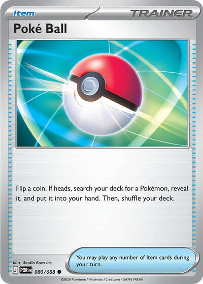 Mega Evolution Perfect Order - 080/088 Poke Ball Common