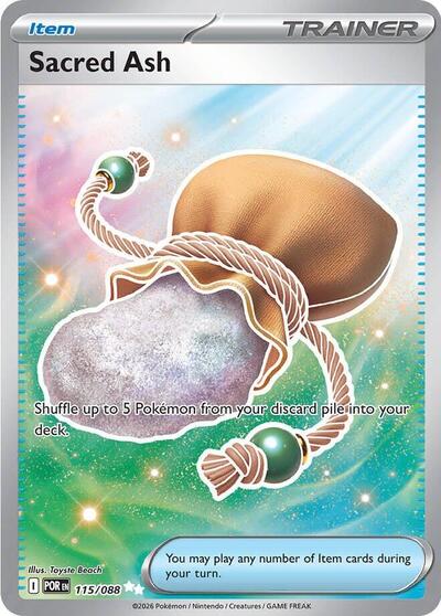 Mega Evolution Perfect Order - 115/088 Sacred Ash Ultra Rare