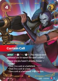 Riftbound- Unleashed - Curtain Call 182/219 Epic
