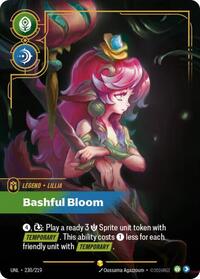 Riftbound- Unleashed - Lillia - Bashful Bloom (Overnumbered) 230/219 Showcase