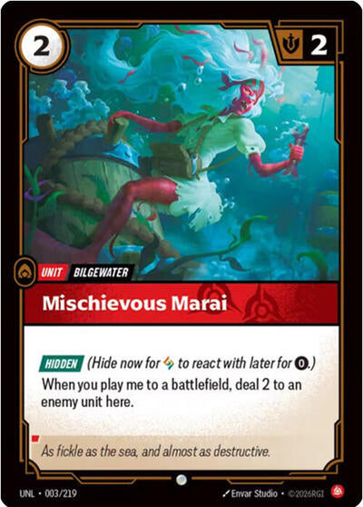 Riftbound - Unleashed - Mischievous Marai 003/219 Common
