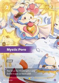 Riftbound- Unleashed - Mystic Poro (Overnumbered) 224/219 Showcase