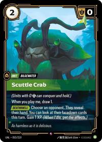 Riftbound- Unleashed - Scuttle Crab 053/219 Rare
