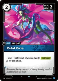 Riftbound - Unleashed - Petal Pixie 076/219 Common