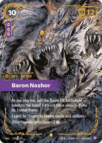 Riftbound- Unleashed - Baron Nashor (Ultimate) 238/219 Showcase