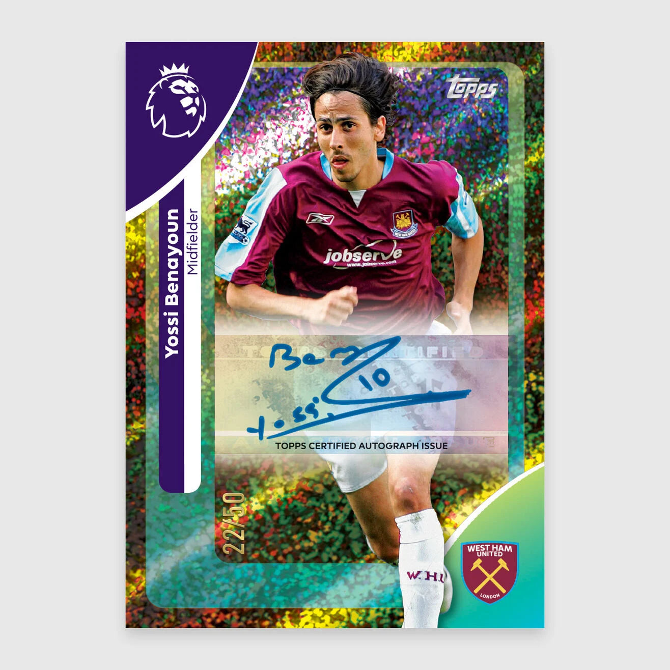 2026 Topps EPL Soccer Debut Edition Super Tin