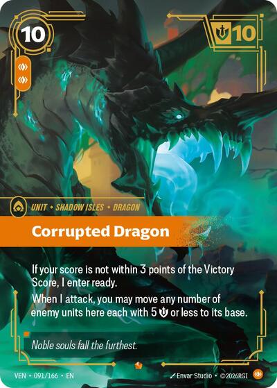 Vendetta - 091/166 Corrupted Dragon Epic