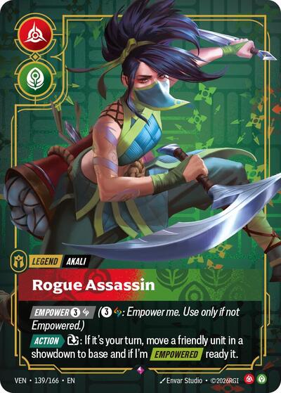 Vendetta - 139/166 Akali Rare