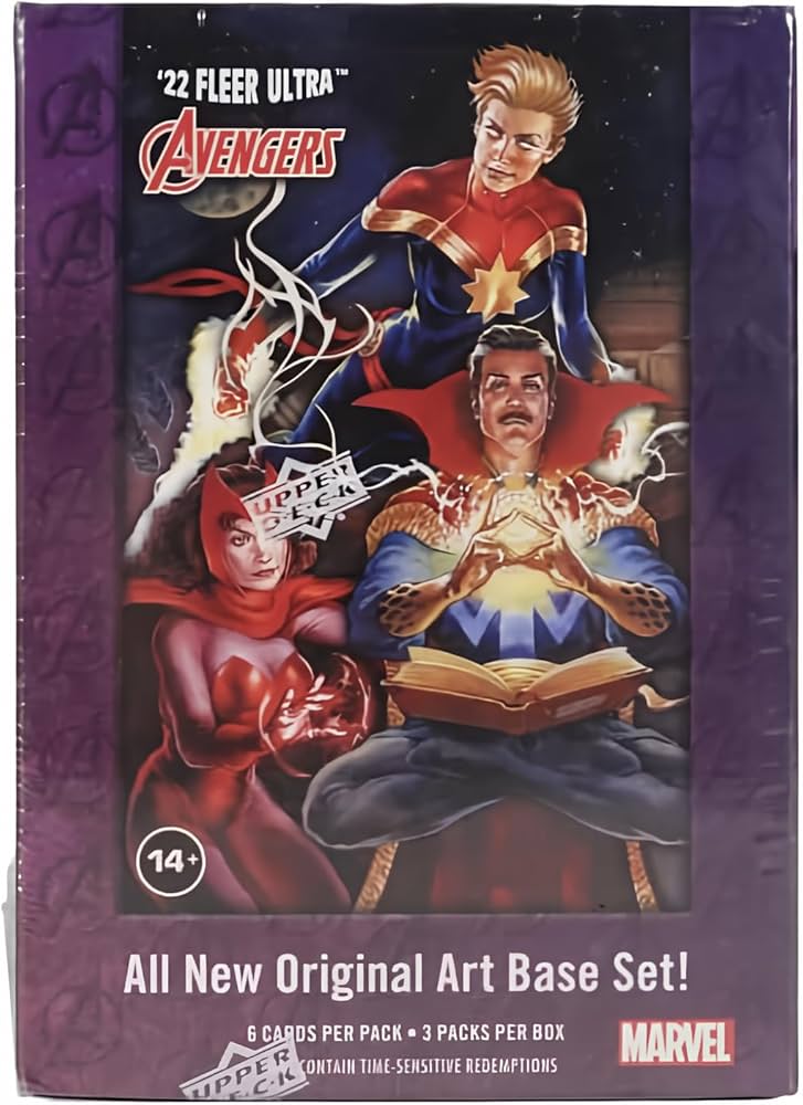 Marvel Fleer Ultra Avengers Blaster Box - 2022