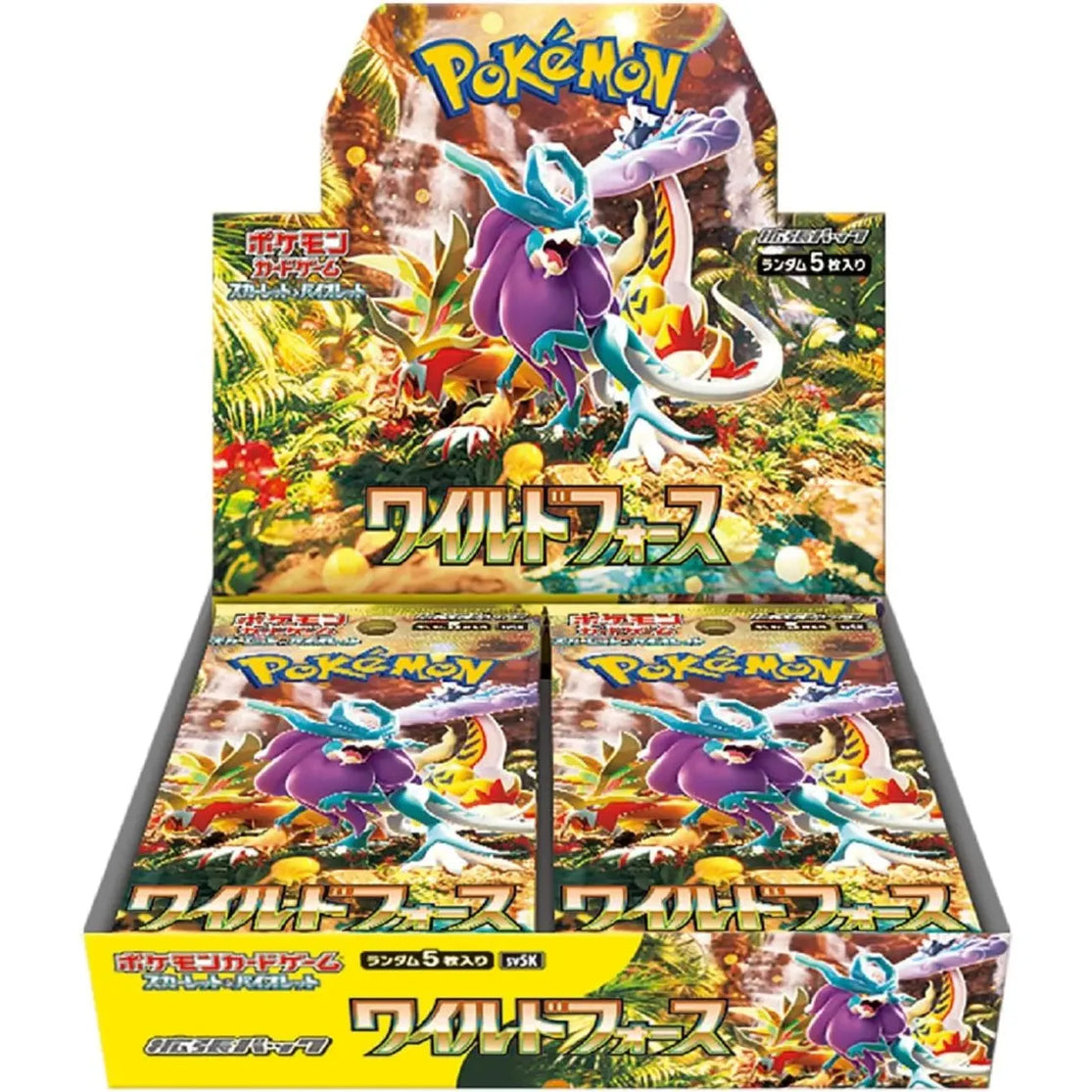 Pokémon TCG: Scarlet & Violet sv5k – Wild Force Booster Box (Japanese)