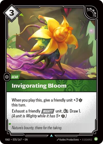 Radiance - 035/167 Invigorating Bloom Uncommon