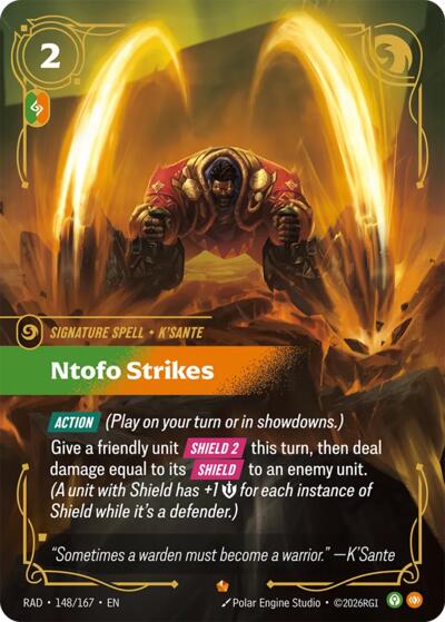Radiance - 148/167 Ntofo Strikes Epic