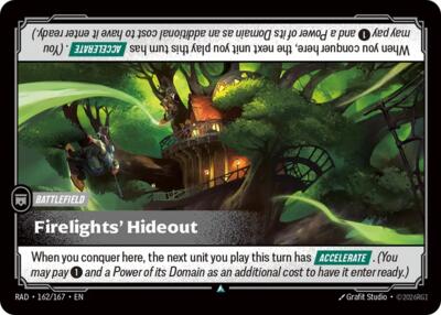 Radiance - 162/167 Firelights' Hideout Uncommon