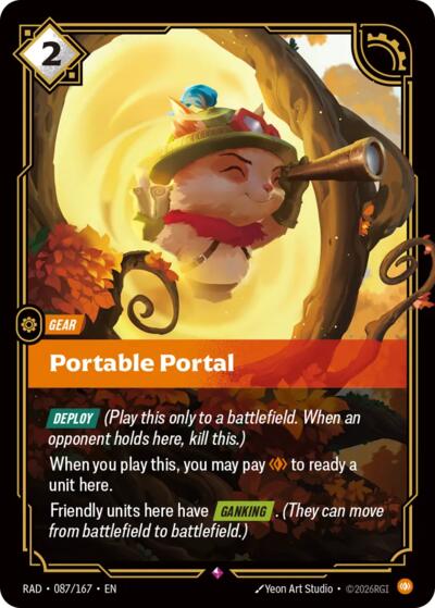Radiance - 087/167 Portable Portal Rare