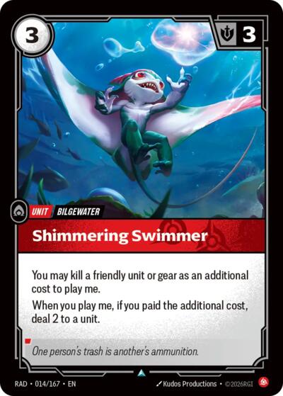 Radiance - 014/167 Shimmering Swimmer Uncommon