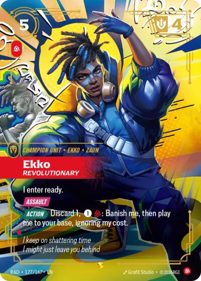 Radiance - 177/167 Ekko, Revolutionary (Overnumbered) Showcase