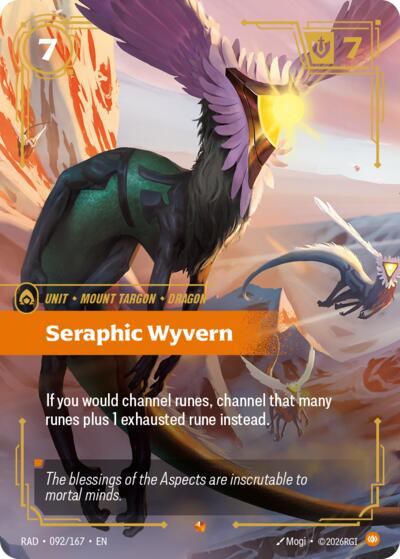 Radiance - 092/167 Seraphic Wyvern Epic