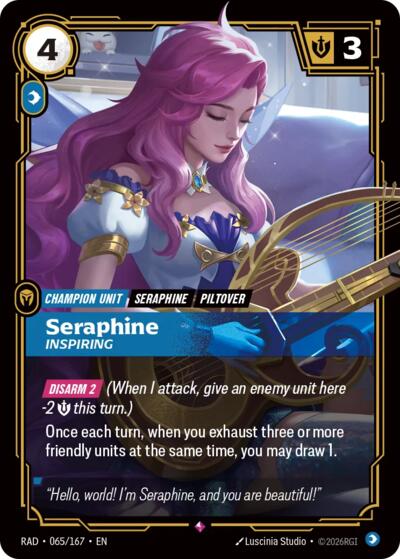Radiance - 065/167 Seraphine, Inspiring Rare