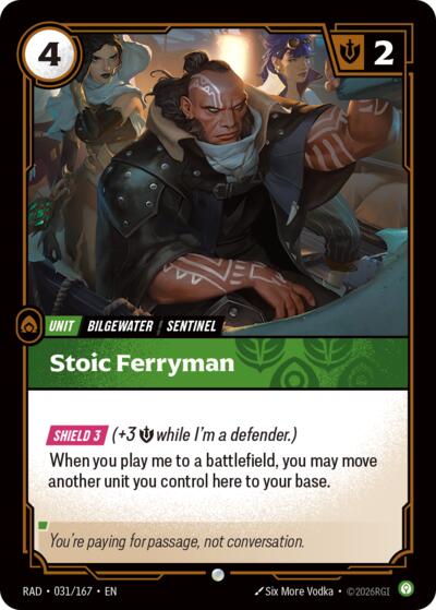 Radiance - 031/167 Stoic Ferryman Common