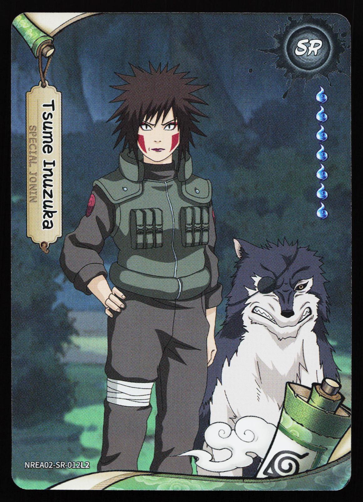 Naruto Kayou Earth Scrolls Series 2 Tsume Inuzuka NREA02-SR-012L2 Super Rare