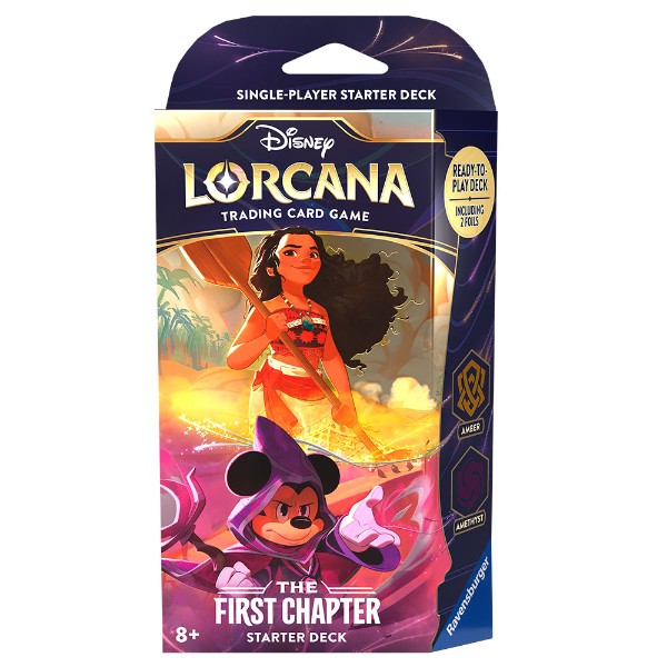 Disney Lorcana Trading Card Game: First Chapter Starter Deck