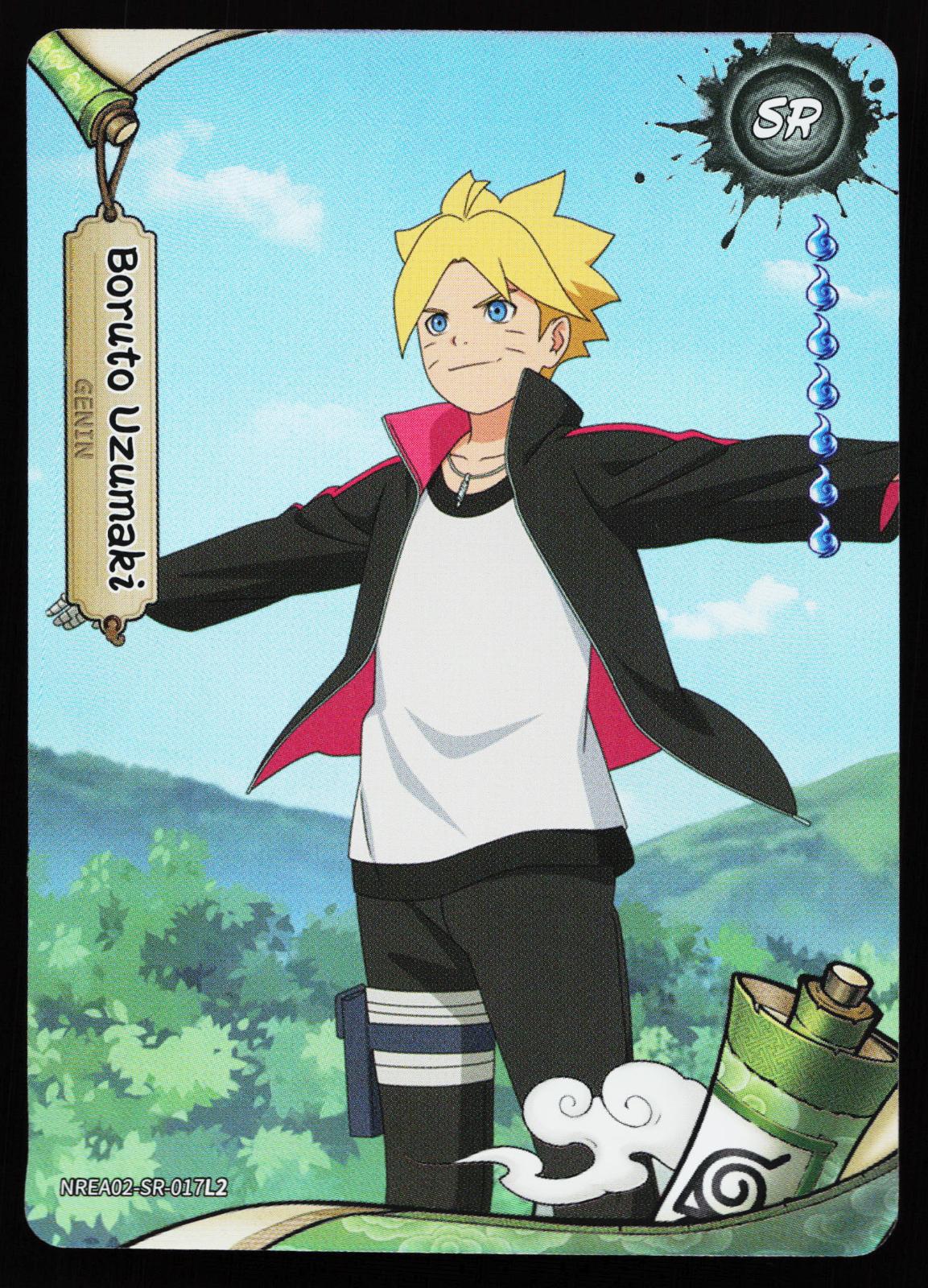 Naruto Kayou Earth Scrolls Series 2 Boruto Uzumaki NREA02-SR-017L2