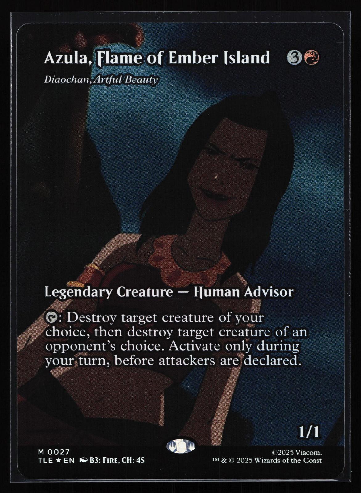 Avatar: The Last Airbender: Eternal-Legal 27 Azula, Flame of Ember Island - Diaochan, Artful Beauty (Borderles