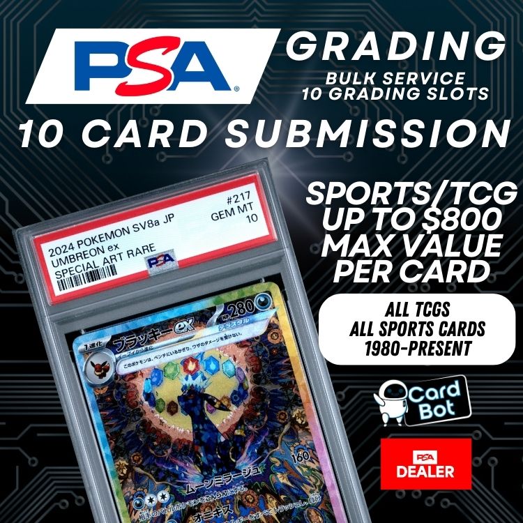 PSA Grading - Bulk Service - 10 Card Submission