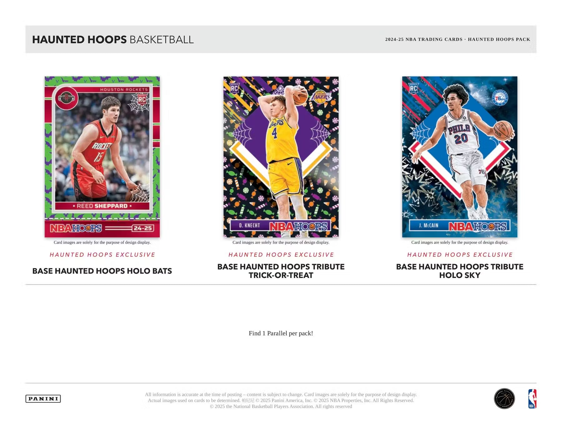 2024-25 Panini NBA Haunted Hoops Halloween 40-Pack Bundle