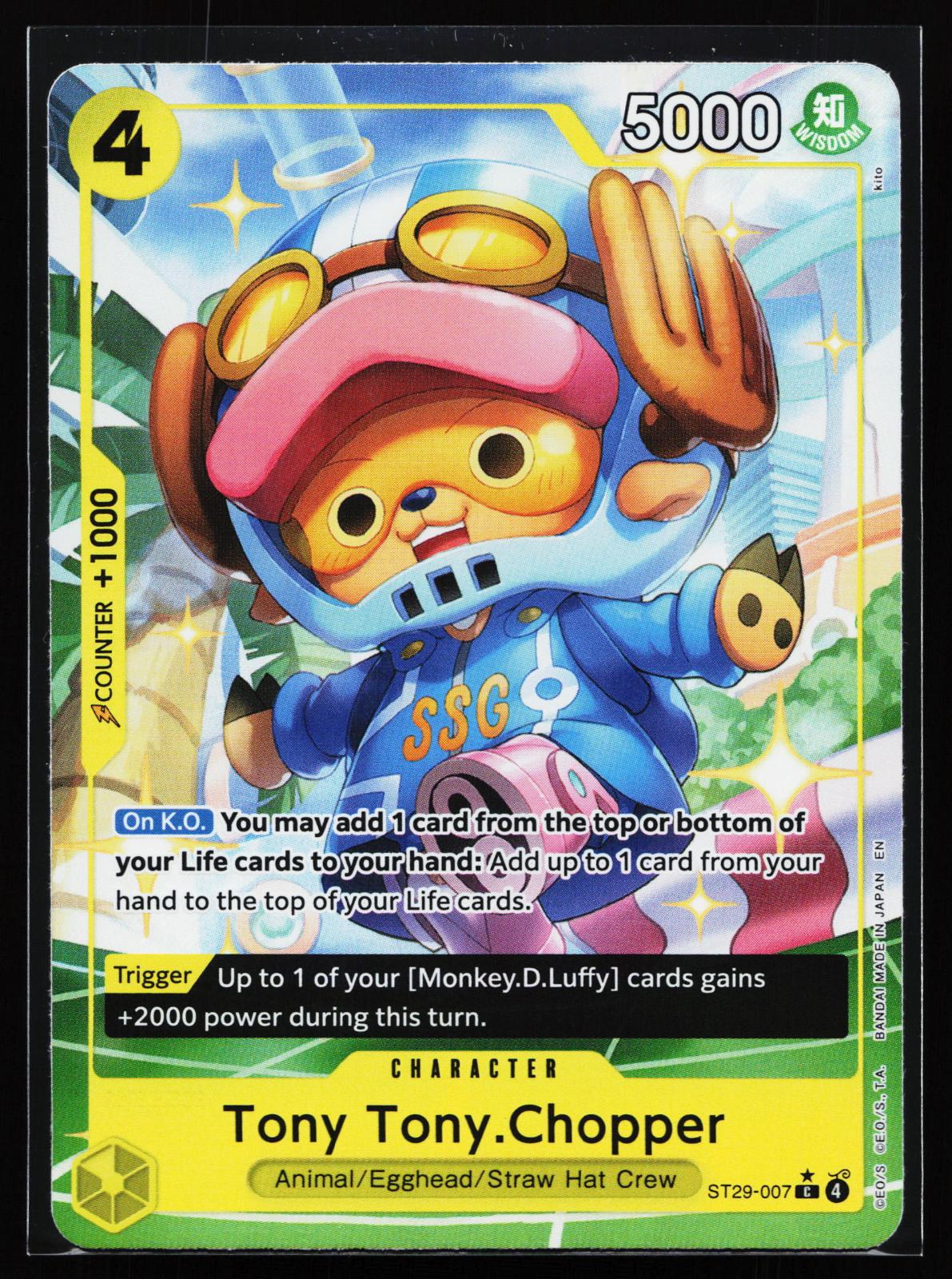 Starter Deck 29: Egghead ST29-007 Tony Tony.Chopper (Full Art) Common