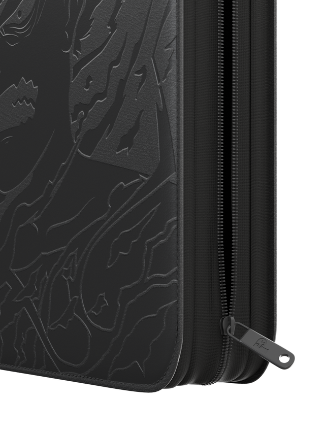 Palms Off Gaming Collector's Series Limited Edition MEGA Capacity 9 Pocket Zip Binder - POG X Alpha Wolf