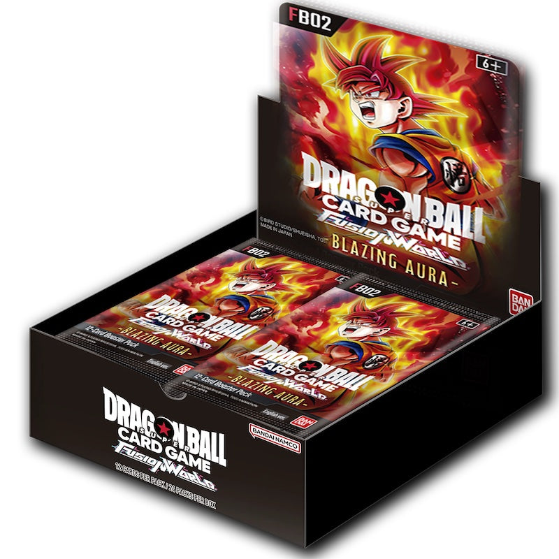 Dragon Ball Super Card Game Fusion World Blazing Aura Booster Box [FB02]