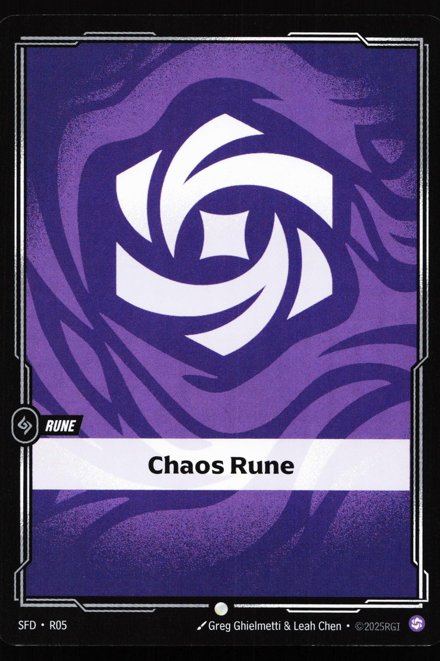 Riftbound Spiritforged - R05 Chaos Rune Common